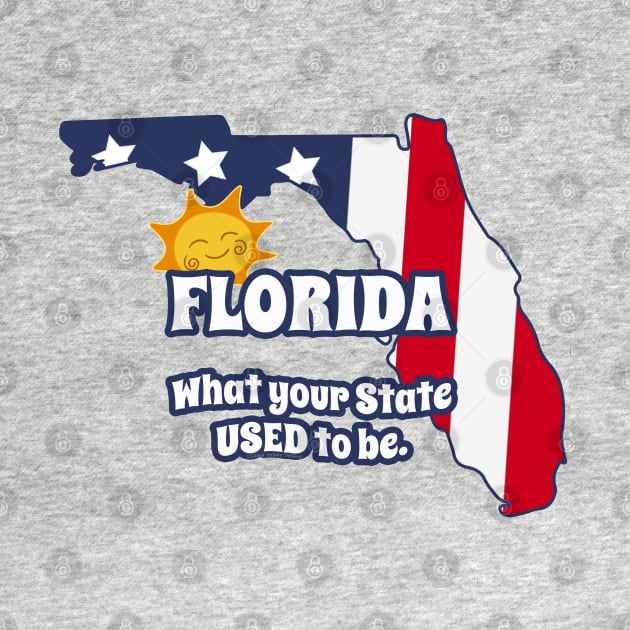 Funny FLORIDA "What Your State Used to Be" by Dibble Dabble Designs